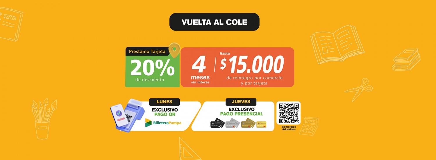 Con Paquetes Pampa siempre aprobás